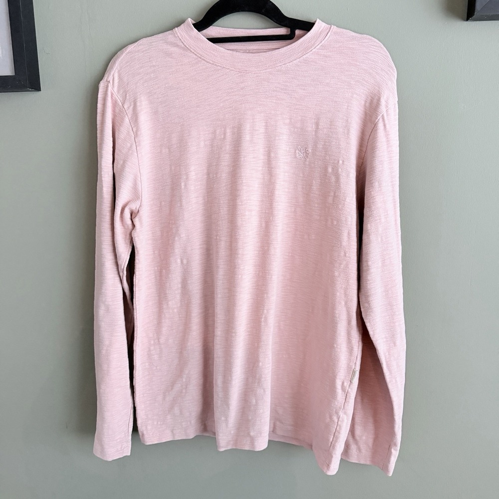 Aimé Leon Dore Light Pink Long Sleeve Logo Tee Shirt‎ Size S Made in Vietnam - Picture 4 of 11